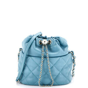 Chanel Cc Pearl Drawstring Bucket Bag #205999C38B